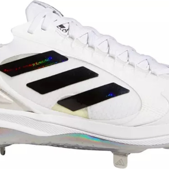 adidas Women's Purehustle 2 Elite Metal Fastpitch Softball Cleats - Picture 2 of 7